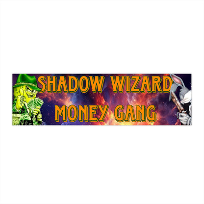 Shadow Wizard Money Gang Bumper Sticker