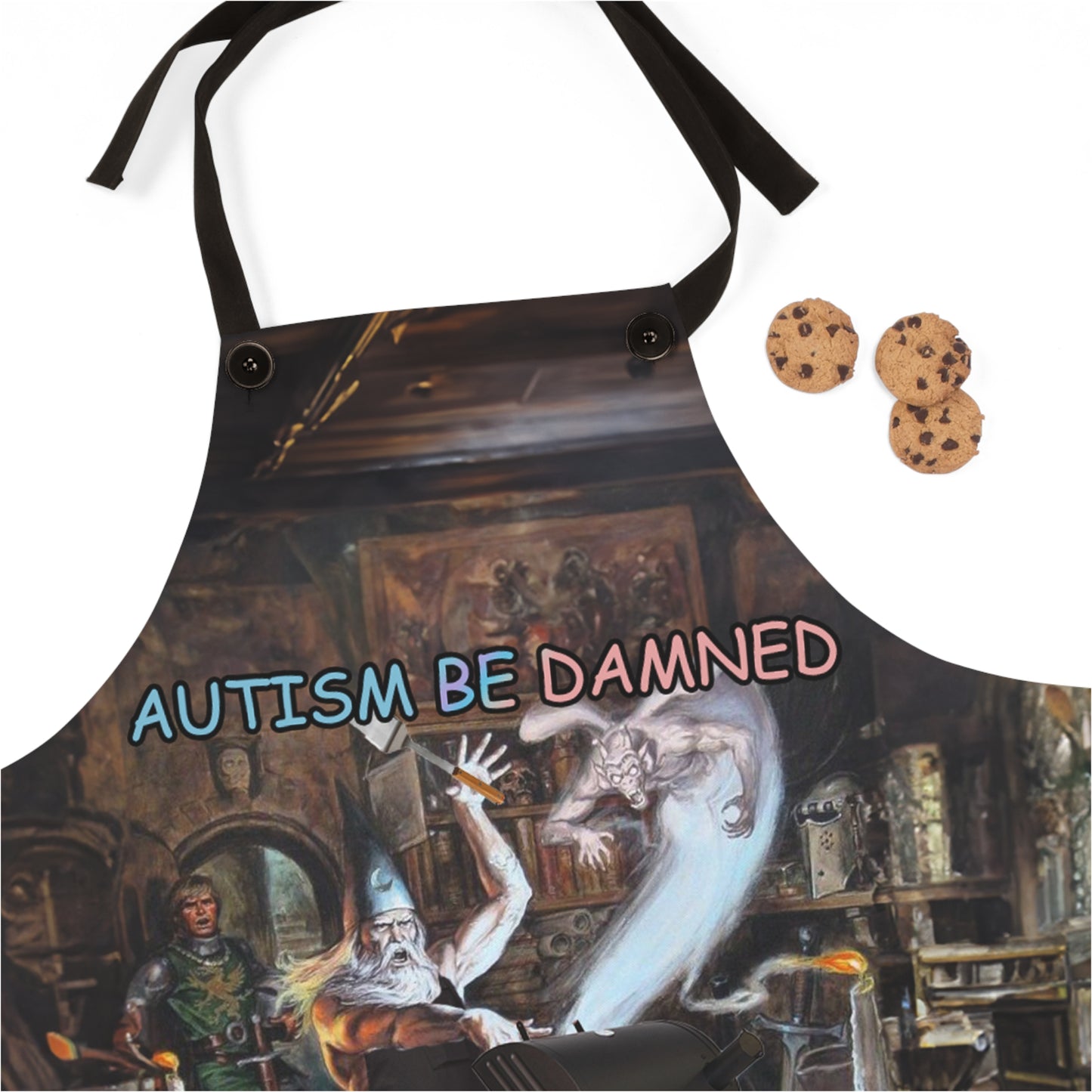 Autism Be Damned Apron