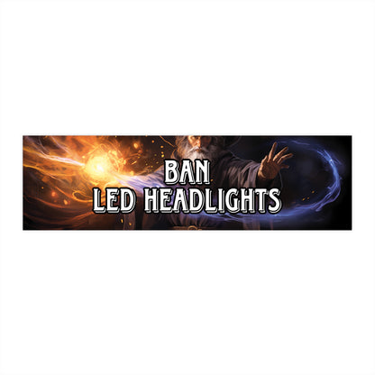 Headlights Bumper Sticker