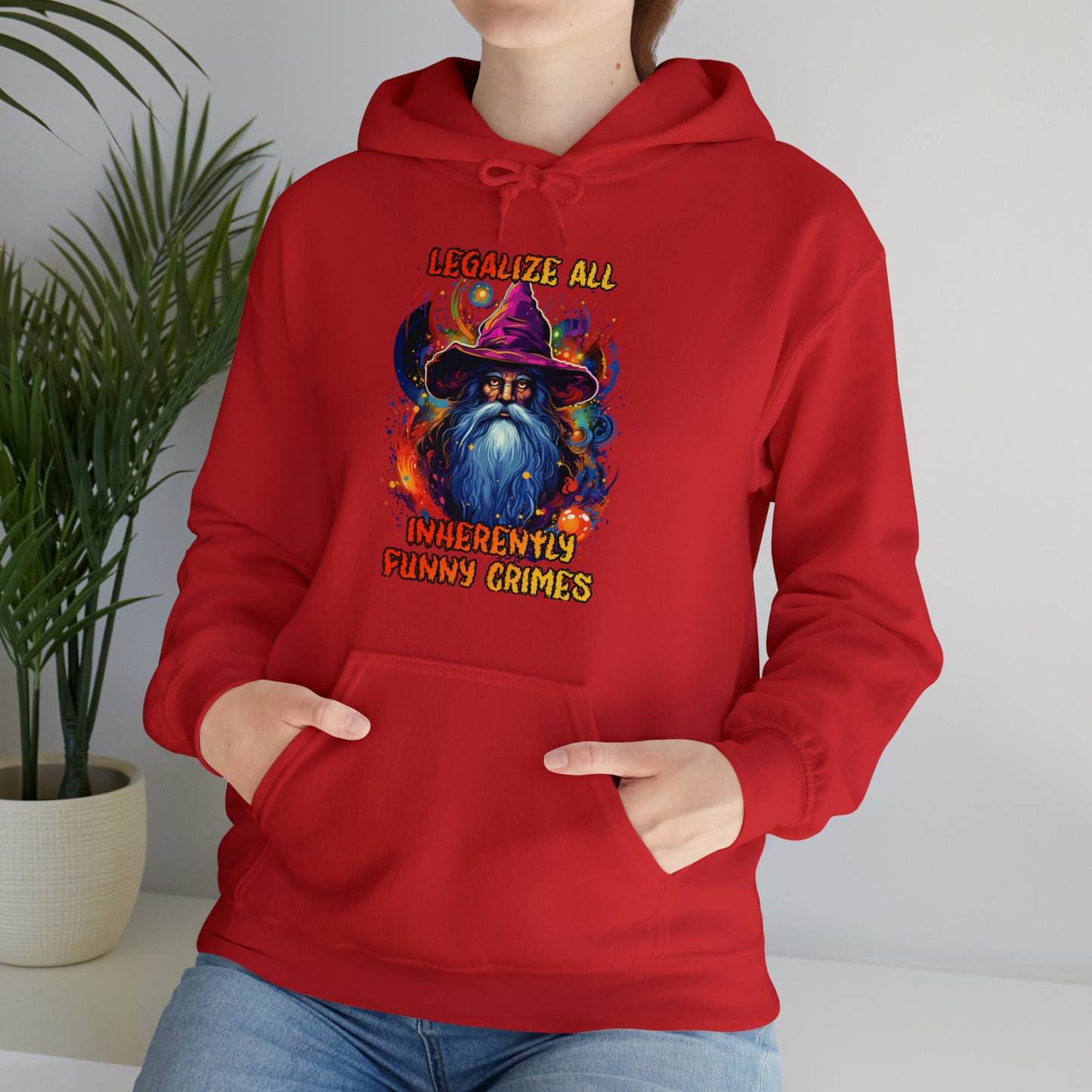 Legalize all Funny Crimes Hoodie