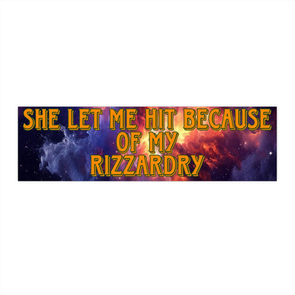 Rizzardry Bumper Sticker