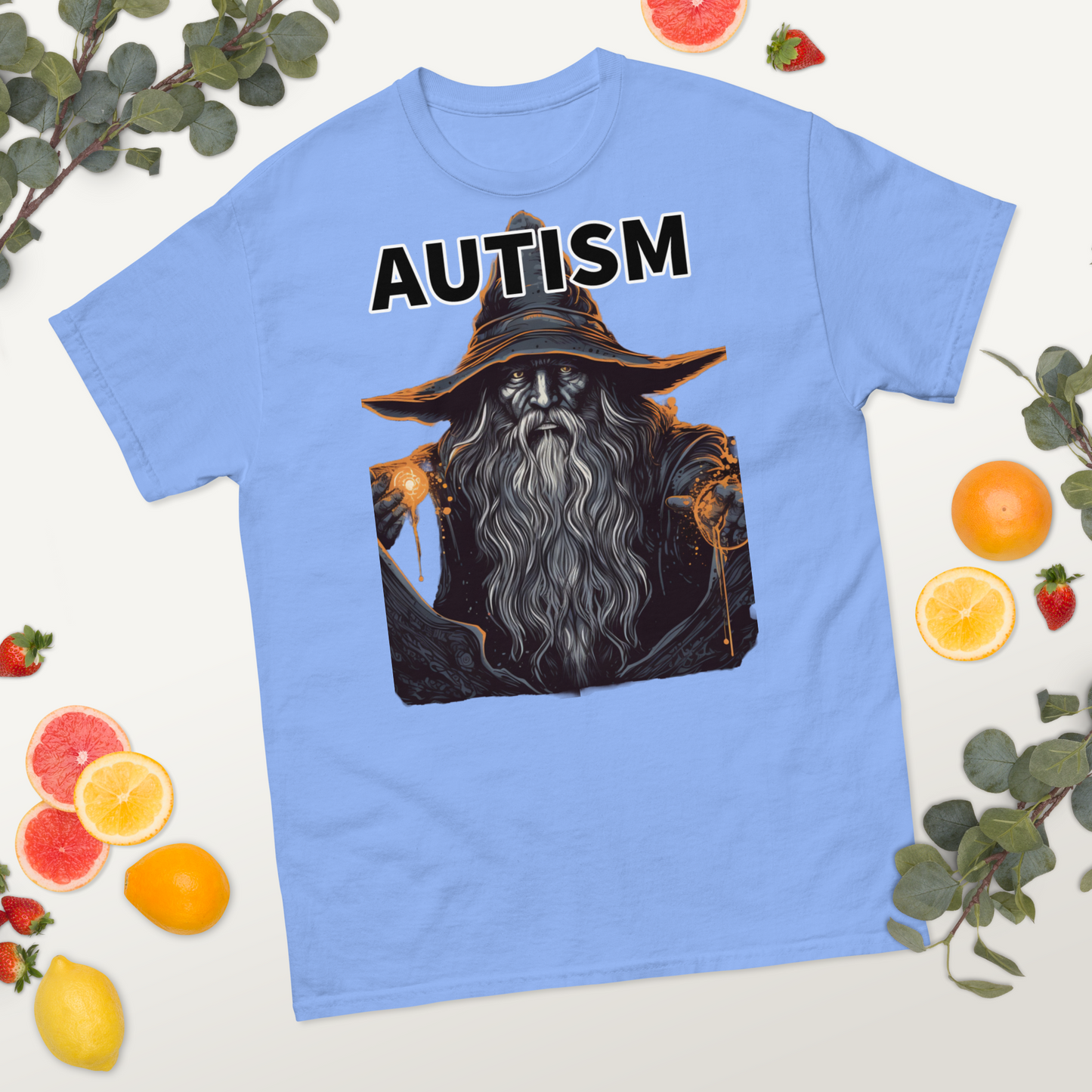 Enchantaut Spectrum Tee: Embrace the Magical Brilliance of Wizard Autism!