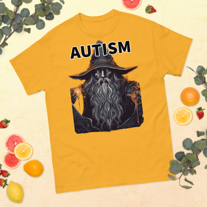 Enchantaut Spectrum Tee: Embrace the Magical Brilliance of Wizard Autism!